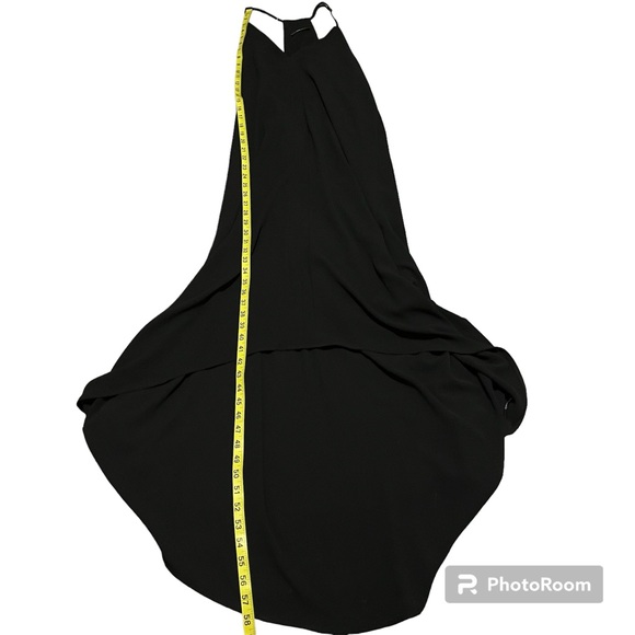 VICI black high-low racer back spaghetti strap dress - Picture 5 of 7